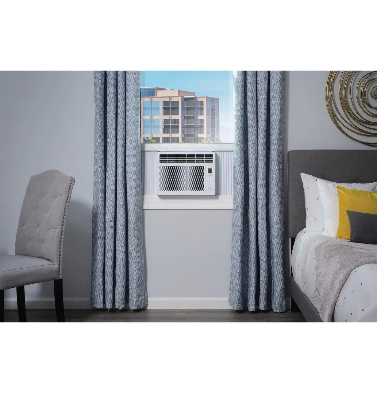 Haier QHEE06AC Haier 6.000 Btu Electronic Window Air Conditioner For Small Rooms Up To 250 Sq Ft.
