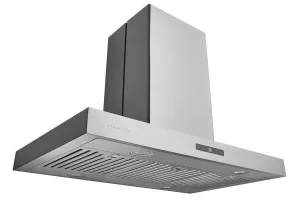 Hauslane IS700SS30 Hauslane 30 In. Convertible Island Range Hood With Dual Controls. Led. Baffle Filter In Stainless Steel