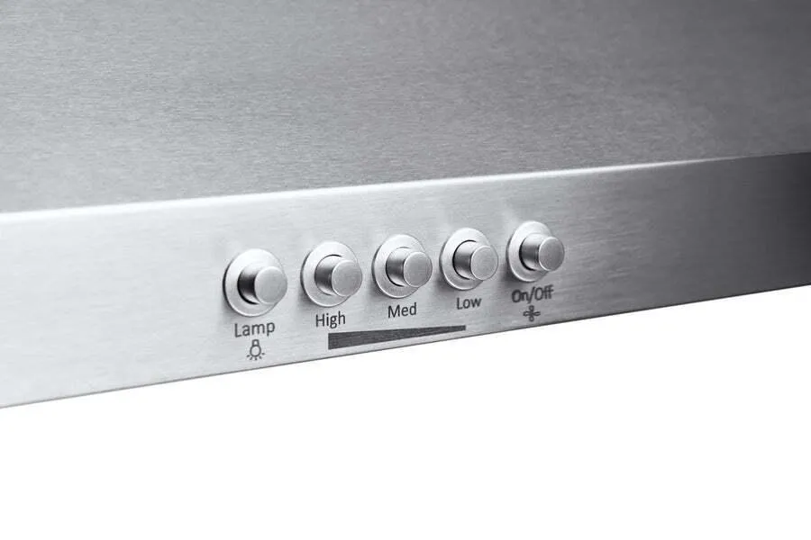 Hauslane UCC100SS30 Hauslane Chef 30-In Ducted Stainless Steel Undercabinet Range Hood