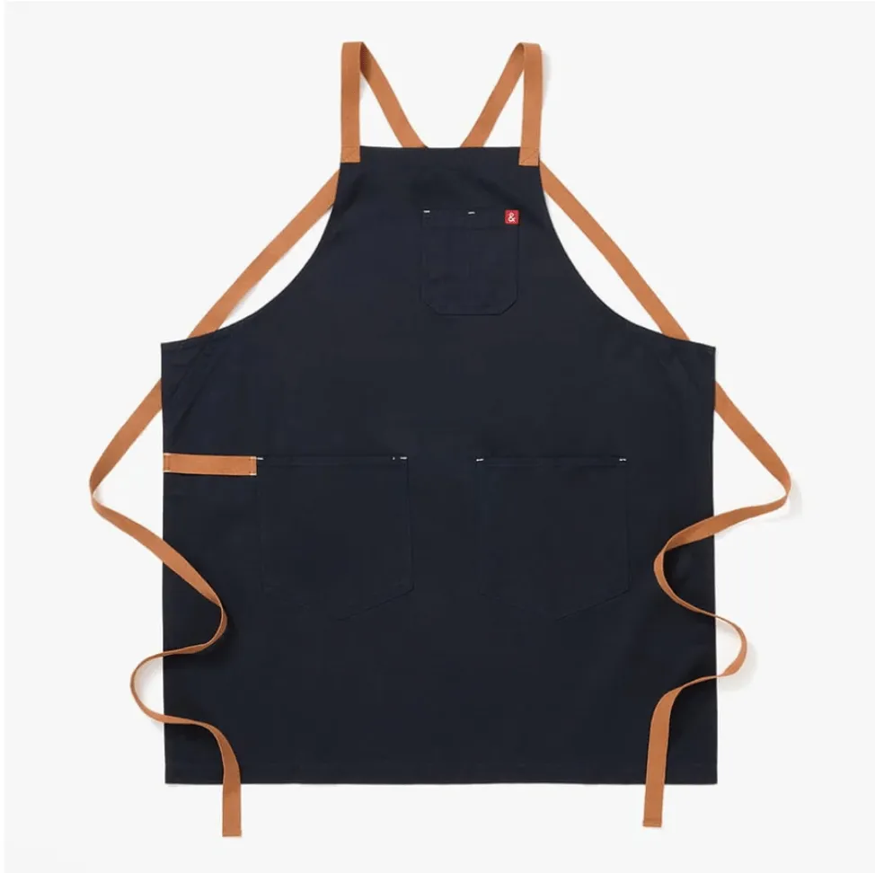 Hedley & Bennett All Day Crossback Apron - Midnight