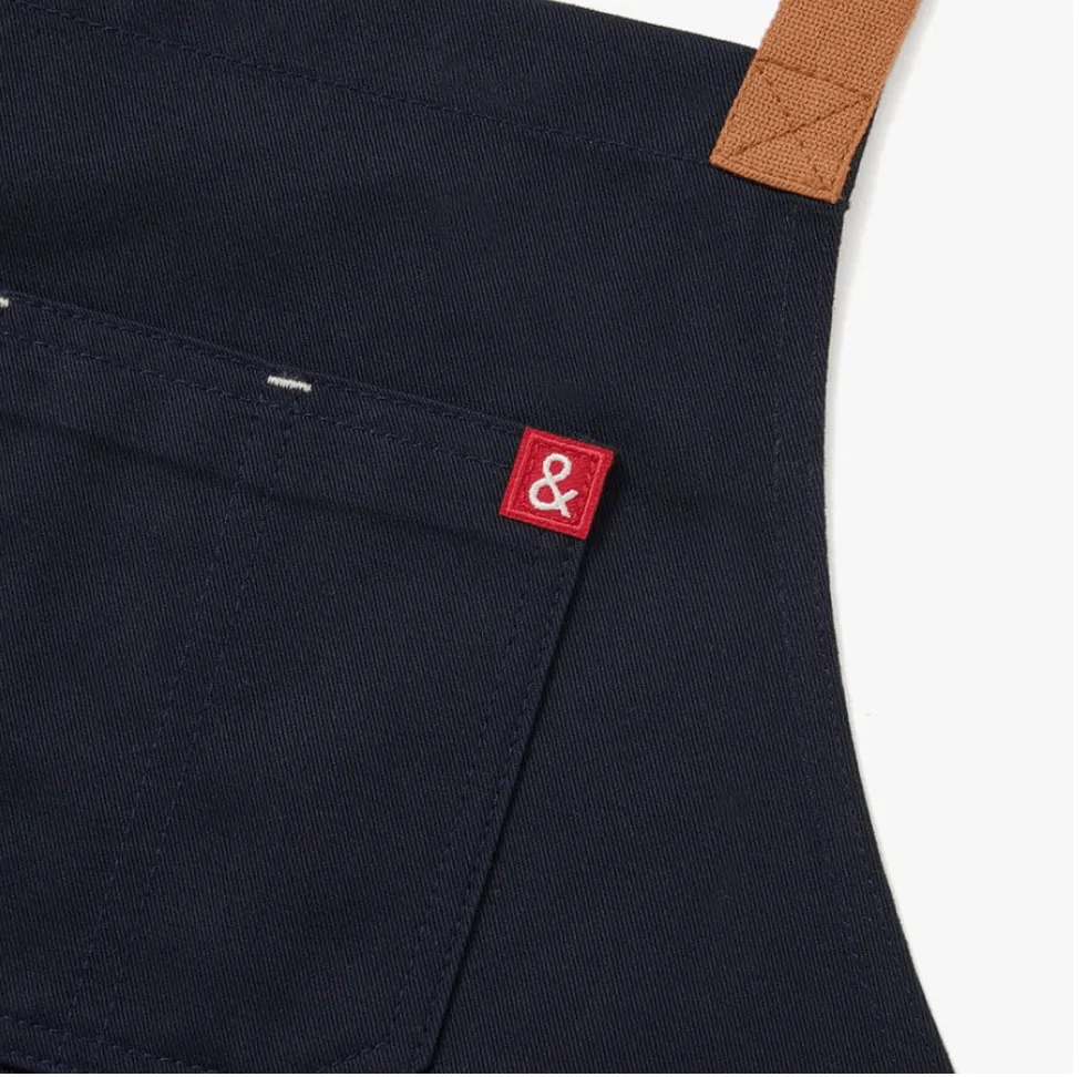 Hedley & Bennett All Day Crossback Apron - Midnight