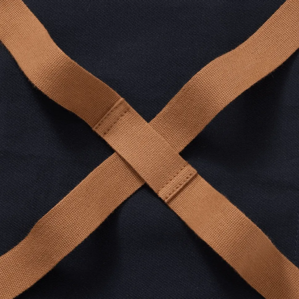 Hedley & Bennett All Day Crossback Apron - Midnight