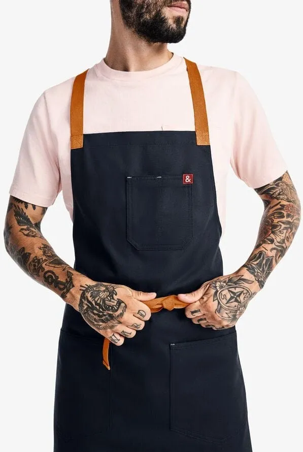 Hedley & Bennett All Day Crossback Apron - Navy
