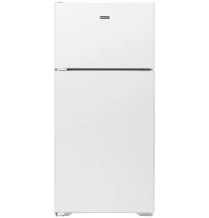 Hotpoint HPE16BTNLWW Hotpoint Energy Star 15.6 Cu. Ft. Recessed Handle Top-Freezer Refrigerator