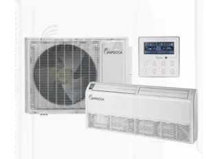 Impecca ISMIFC18 Ismi-Fc18S - 17.000 Btu Fixed Series Floor/Ceiling Indoor Unit And 18.000 Btu Outdoor Split Unit With Inverter Technology