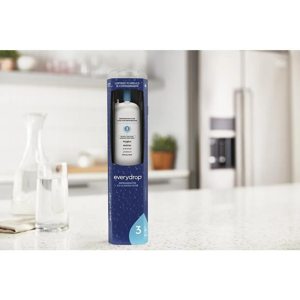 Jennair EDR3RXD1 Everydrop Refrigerator Water Filter 3 - Edr3Rxd1 (Pack Of 1)