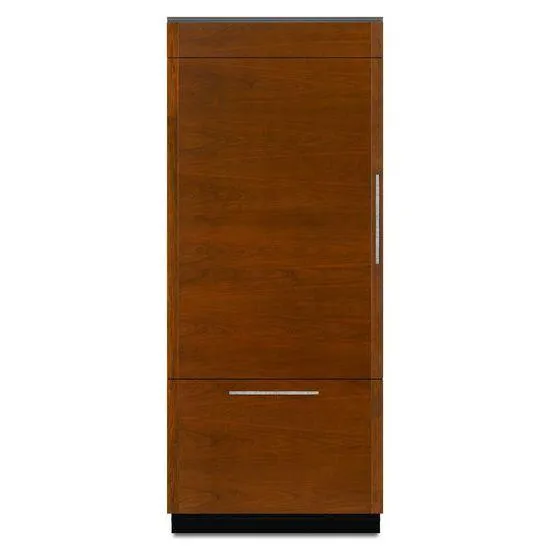 Jennair JB36NXFXLW White Trim/Panel Ready Jenn-Air Integrated Built-In Bottom-Freezer Refrigerator. 36
