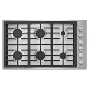 Jennair JGC7636BP Pro-Style 36 6-Burner Gas Cooktop