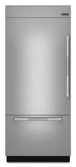 Jennair JPK36BNXWPS Stainless Steel Jenn-Air 36(W) Fully Integrated Built-In Bottom-Freezer Refrigerator Panel Kit.