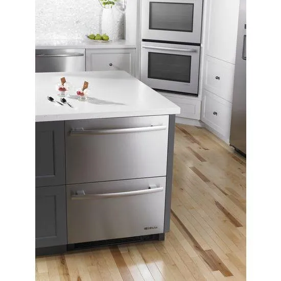Jennair JUD24FCARS 24-Inch Under Counter Refrigerator/Freezer Drawers