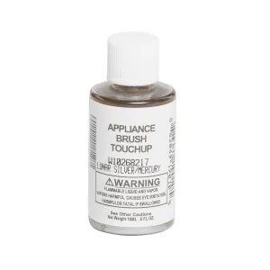 Jennair W10268217 Lunar Silver/Mercury Appliance Touchup Paint