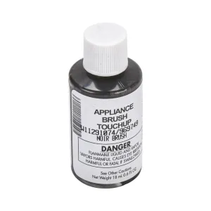 Jennair W11291074 Appliance Touchup Paint Bottle. Black Noir
