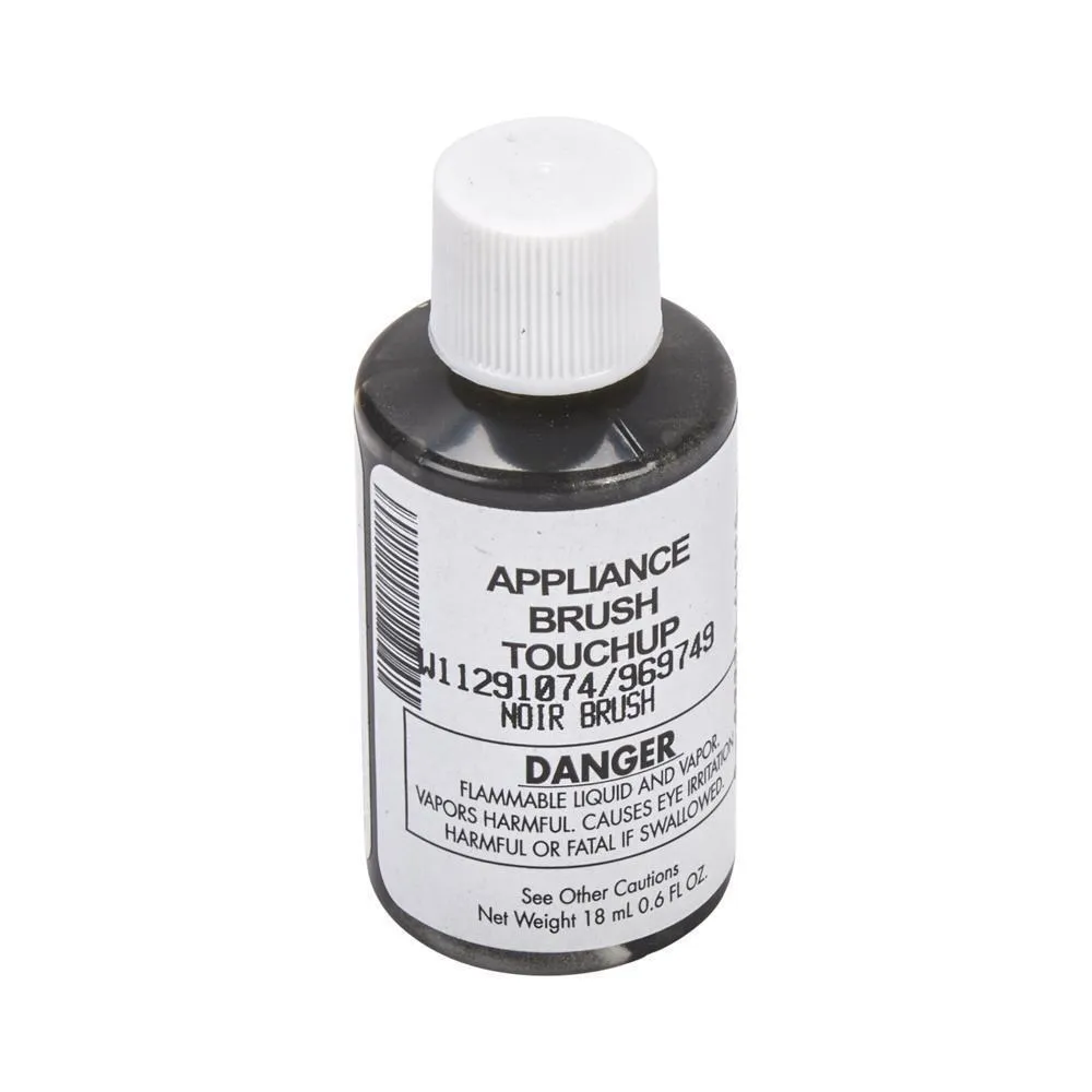 Jennair W11291074 Appliance Touchup Paint Bottle. Black Noir