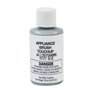 Jennair W11397568MB Appliance Touchup Paint Bottle. Misty Blue