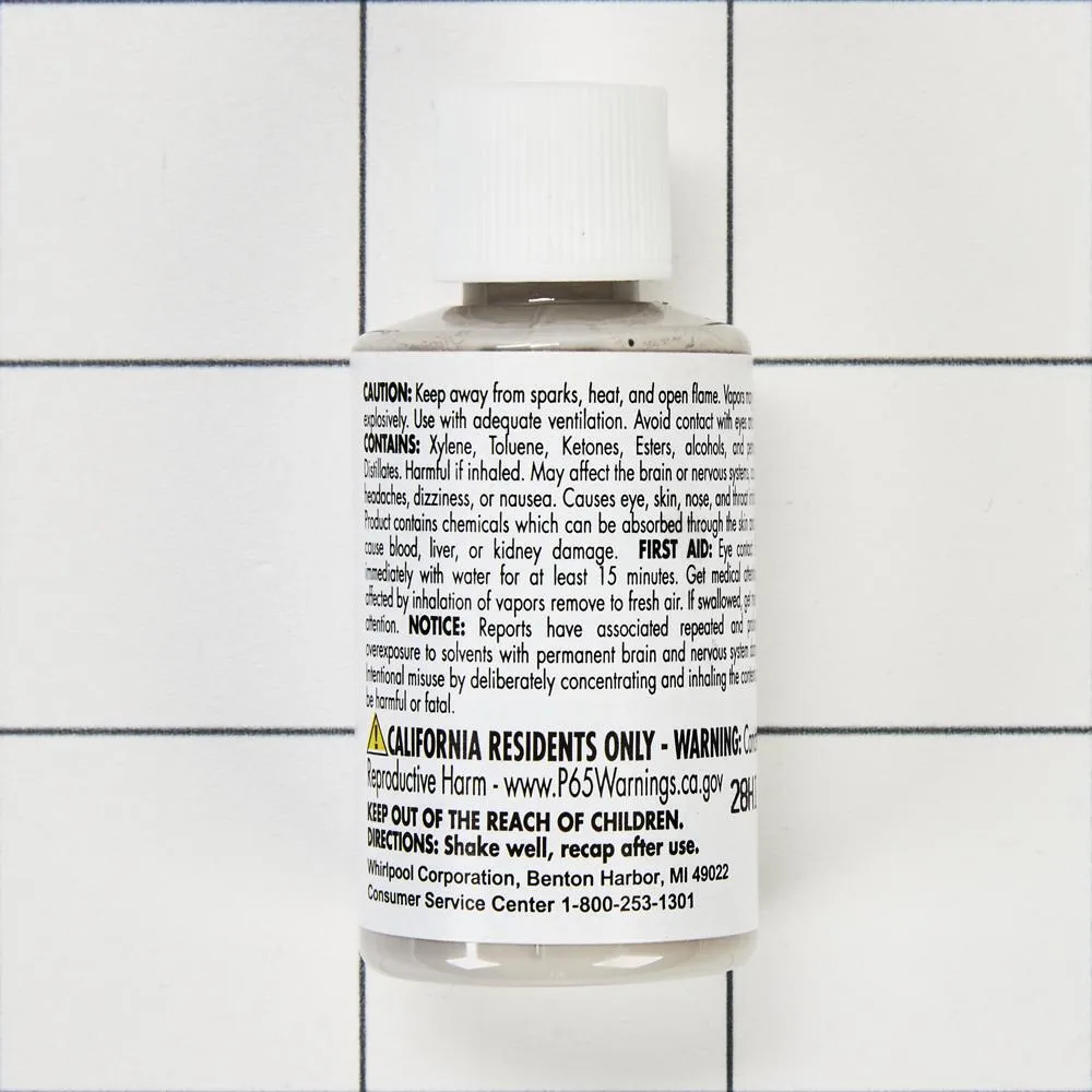 Jennair W11397568MH Appliance Touchup Paint Bottle. Milkshake