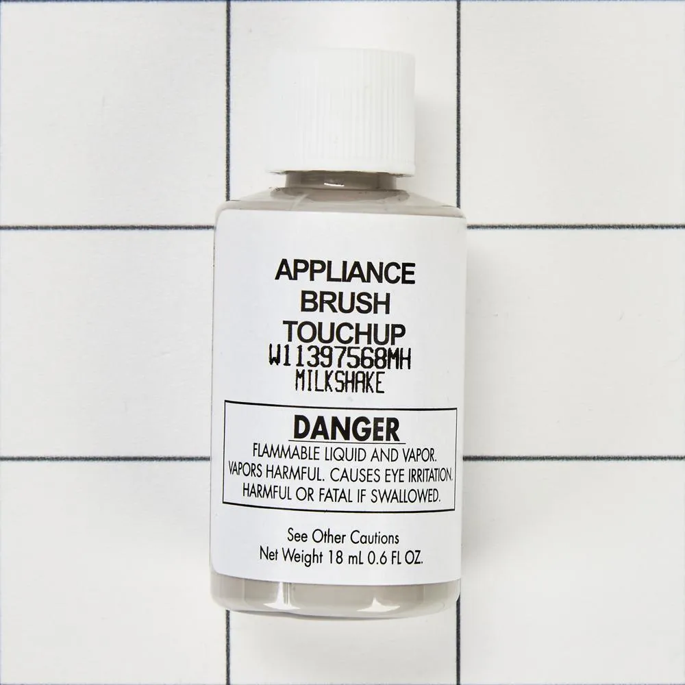 Jennair W11397568MH Appliance Touchup Paint Bottle. Milkshake
