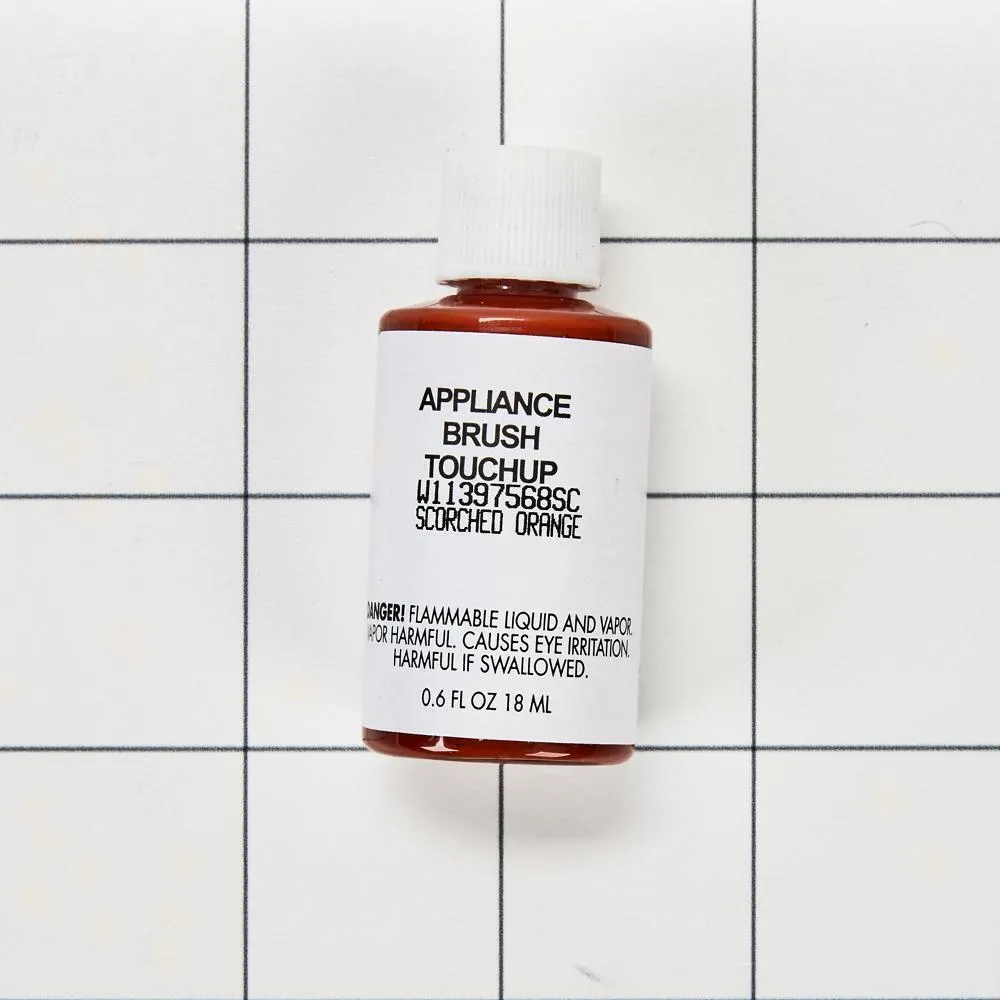 Jennair W11397568SC Appliance Touchup Paint Bottle. Scorched Orange
