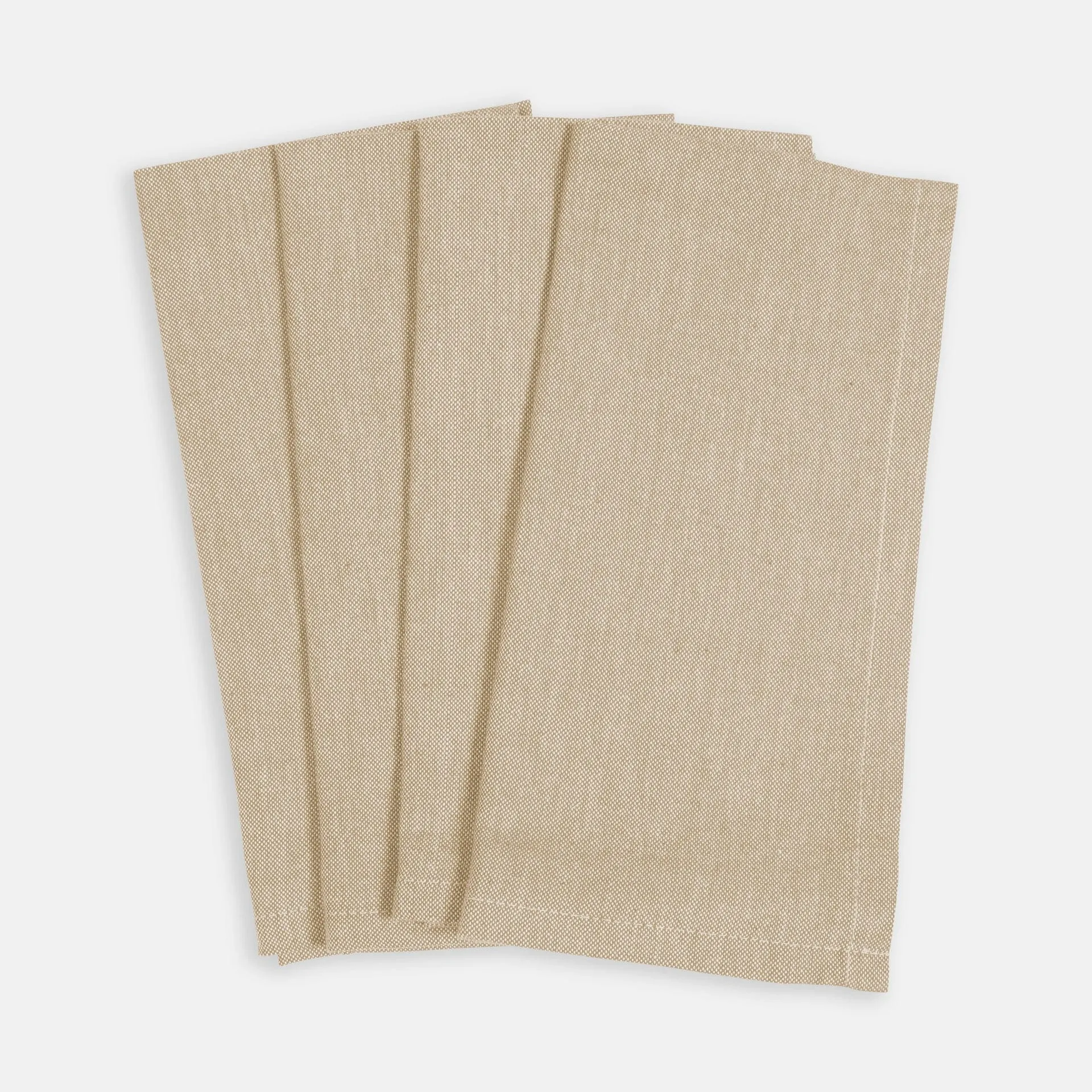KAF Chambray Napkin - Flax Set of 4