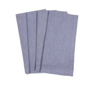 KAF Chambray Napkin - Navy Set of 4