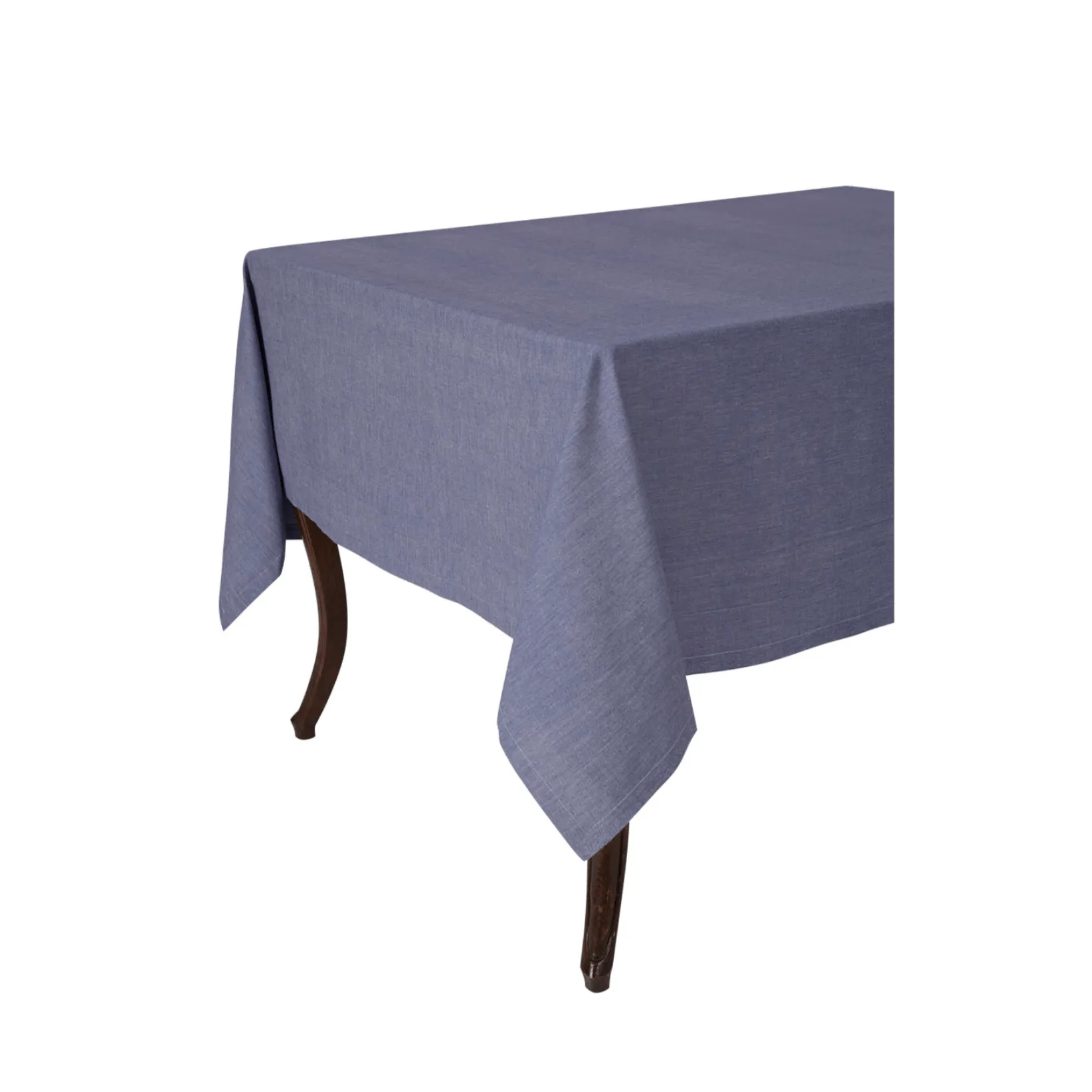 KAF Chambray Tablecloth - Navy 70 x 90