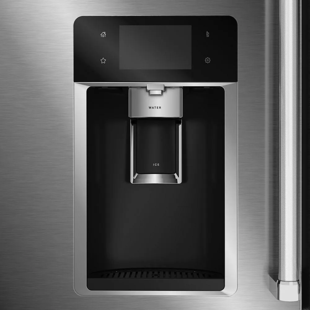 Kitchenaid KRQC736RPS 36 Counter-Depth 19.4 Cu Ft 4-Door Refrigerator With Flexible Temperature Zone In Printshield Finish
