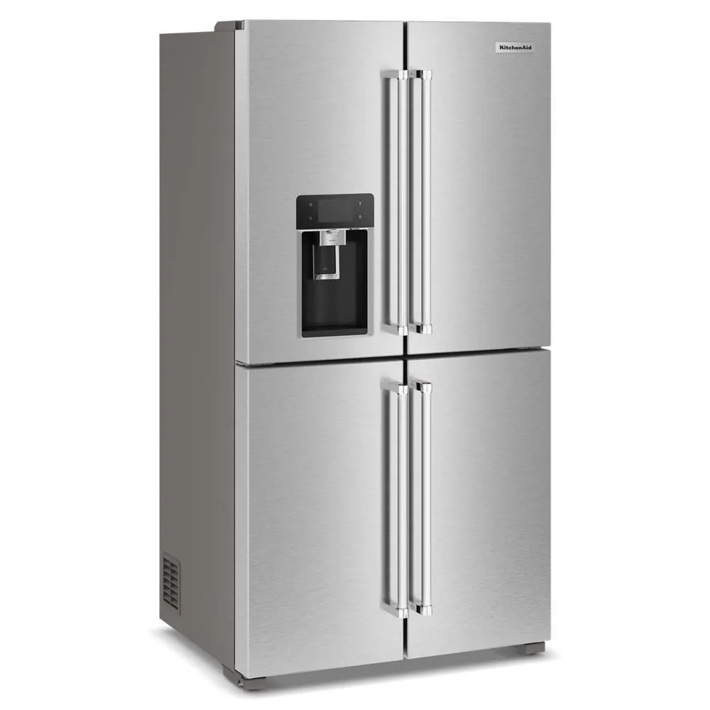 Kitchenaid KRQC736RPS 36 Counter-Depth 19.4 Cu Ft 4-Door Refrigerator With Flexible Temperature Zone In Printshield Finish