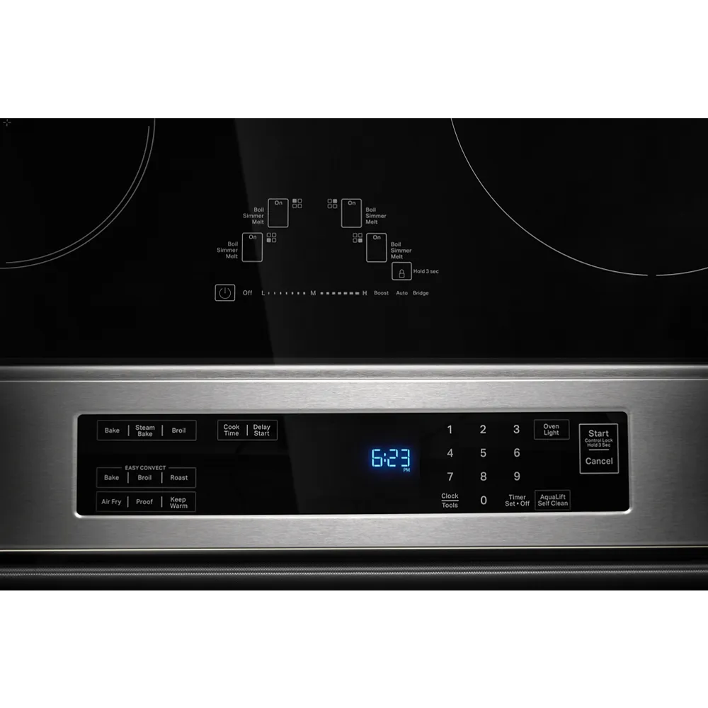 Kitchenaid KSIS730PSS 30-Inch 4-Element Induction Slide-In Convection Range With Air Fry