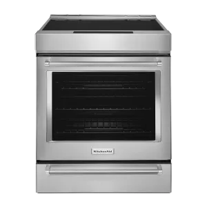 Kitchenaid KSIS730PSS 30-Inch 4-Element Induction Slide-In Convection Range With Air Fry