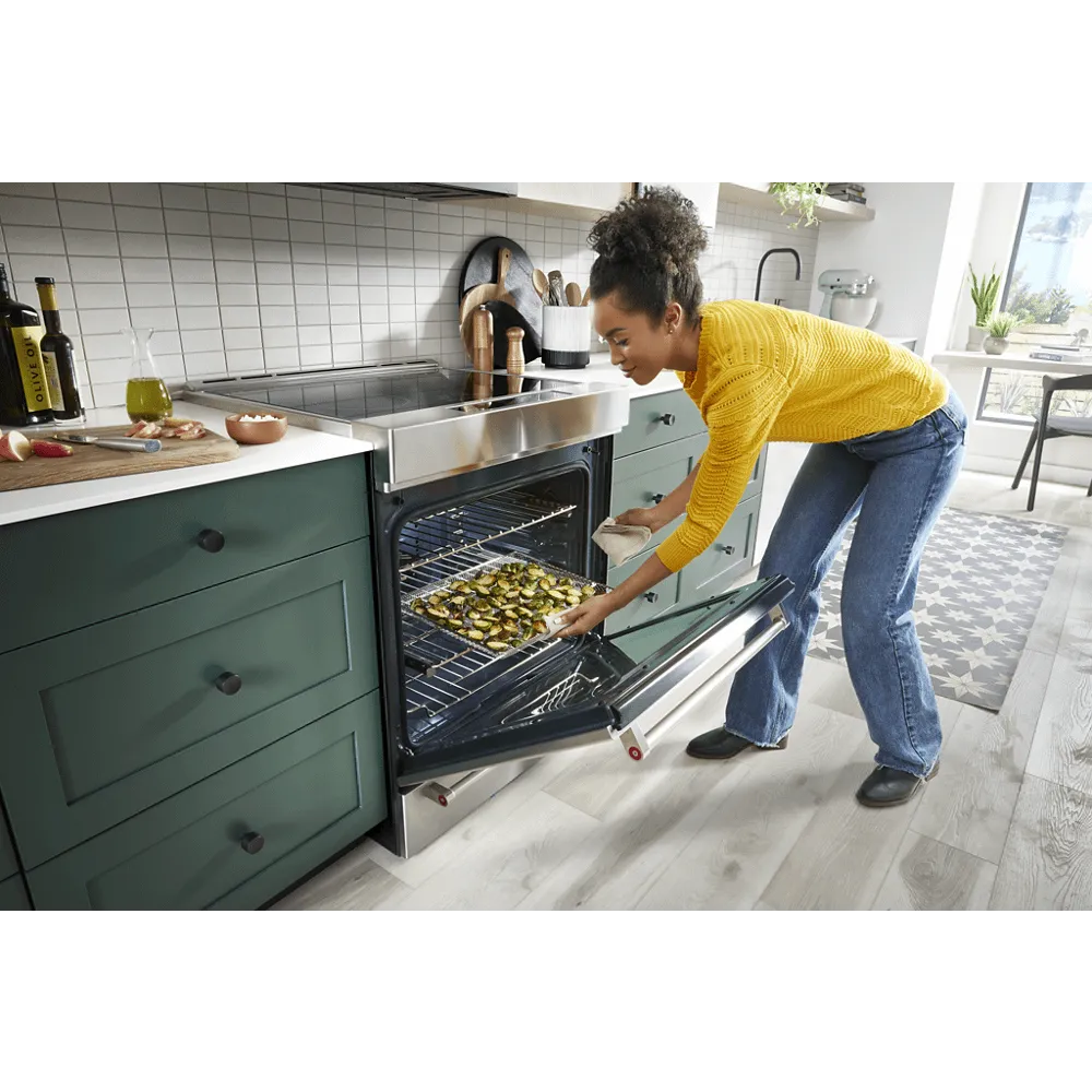 Kitchenaid KSIS730PSS 30-Inch 4-Element Induction Slide-In Convection Range With Air Fry