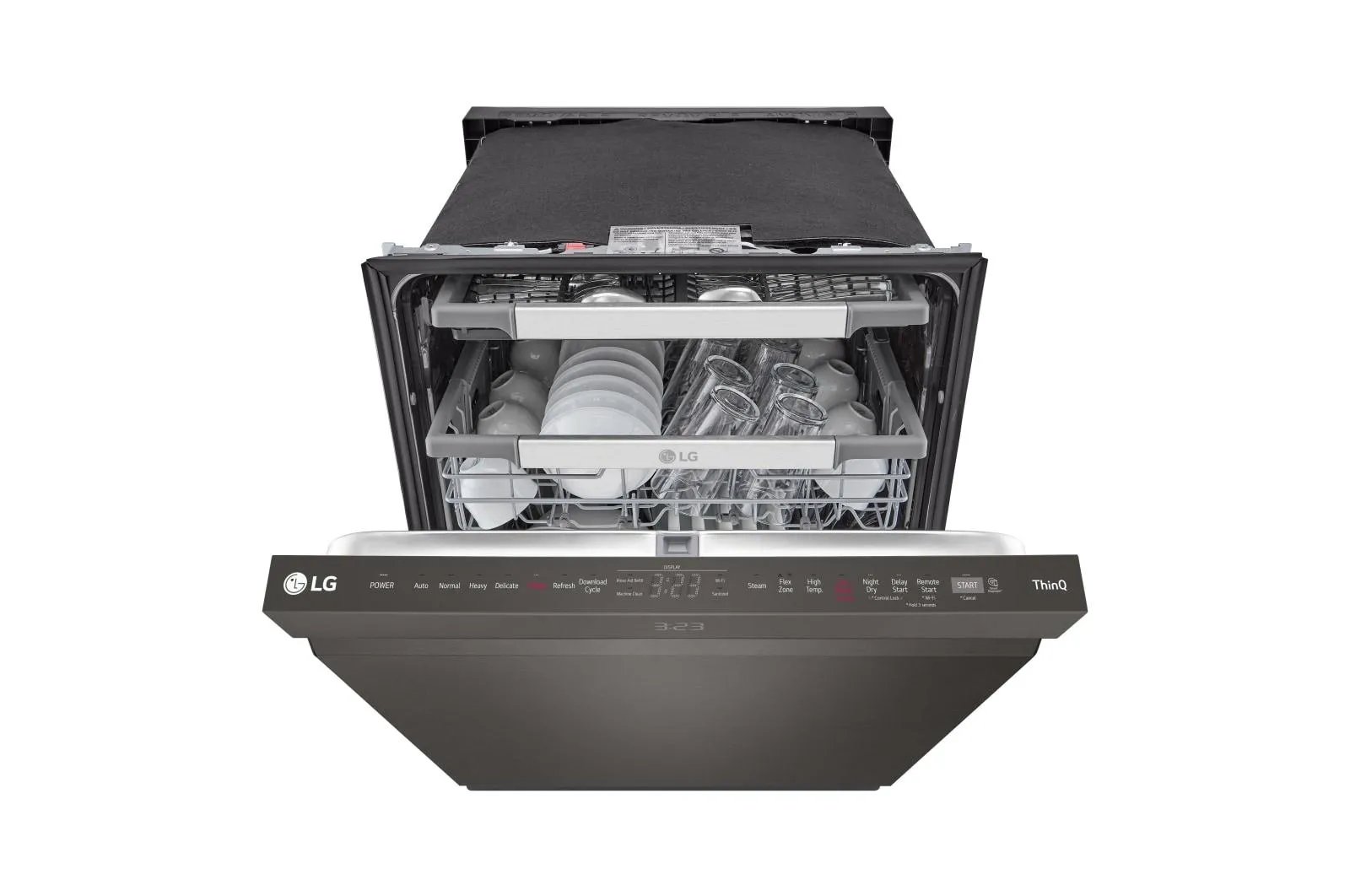 Lg LDPH7972D Smart Top Control Dishwasher With 1-Hour Wash & Dry. Quadwash Pro. Truesteam And Dynamic Heat Dry&#8482;