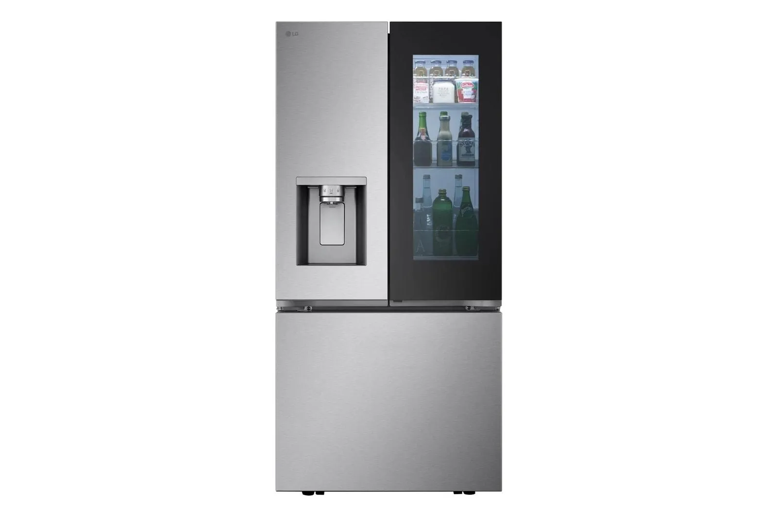 Lg LF25S6560S 25 Cu. Ft. Smart Standard-Depth Max&#8482; French Door Refrigerator With Instaview Door-In-Door And Craft Ice&#8482;