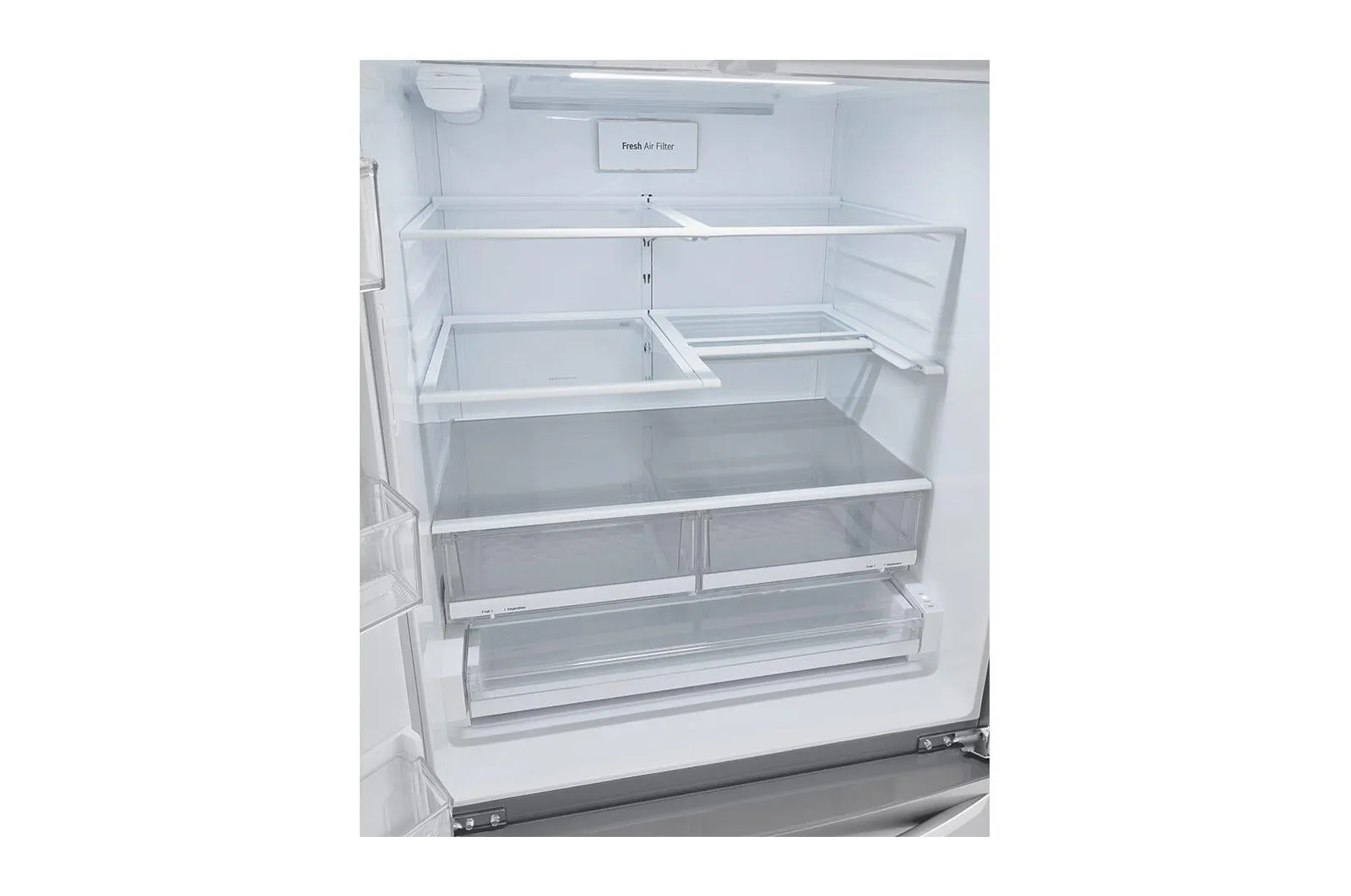 Lg LMXC22626S 22 Cu Ft. Smart Counter Depth Double Freezer Refrigerator