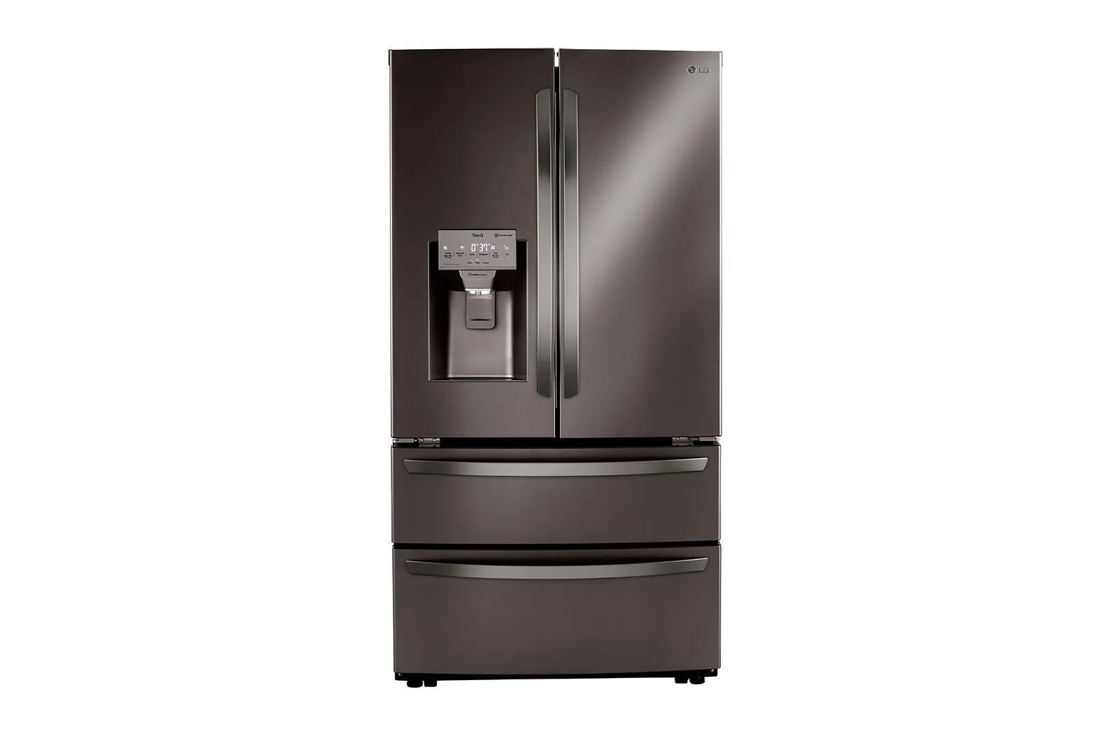 Lg LRMXC2206D 22 Cu Ft. Smart Counter Depth Double Freezer Refrigerator With Craft Ice&#8482;