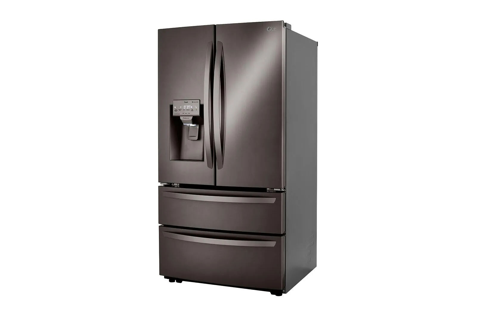 Lg LRMXC2206D 22 Cu Ft. Smart Counter Depth Double Freezer Refrigerator With Craft Ice&#8482;
