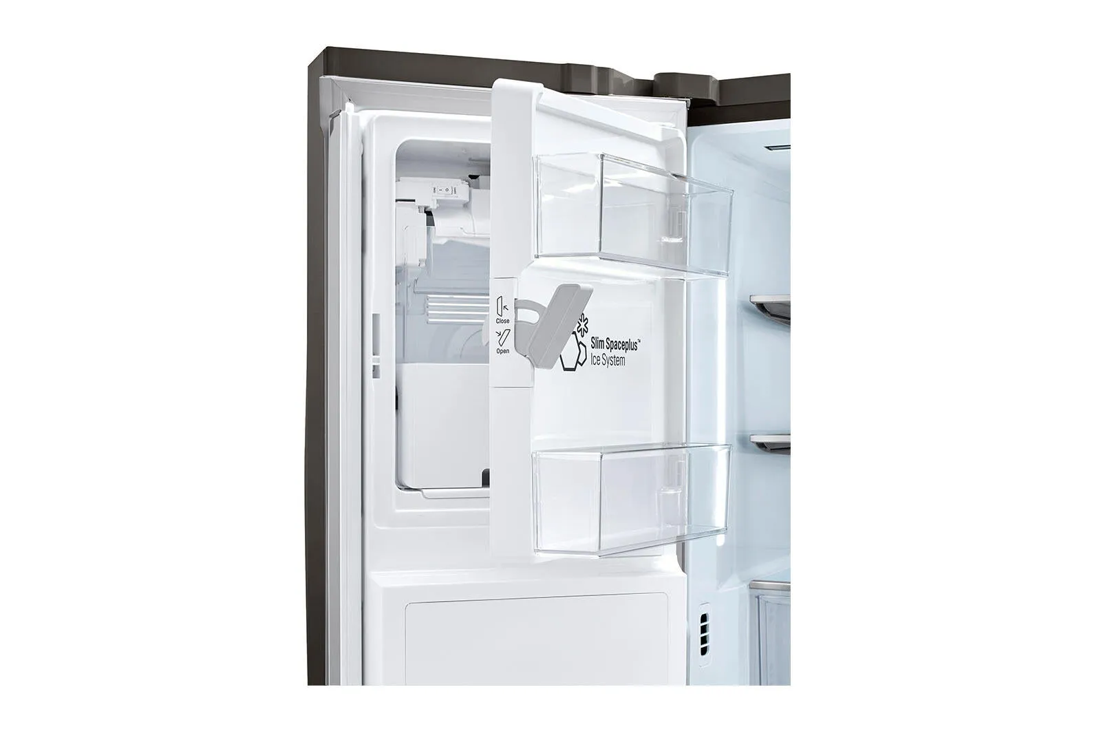 Lg LRMXC2206D 22 Cu Ft. Smart Counter Depth Double Freezer Refrigerator With Craft Ice&#8482;