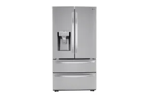Lg LRMXC2206S 22 Cu Ft. Smart Counter Depth Double Freezer Refrigerator With Craft Ice&#8482;