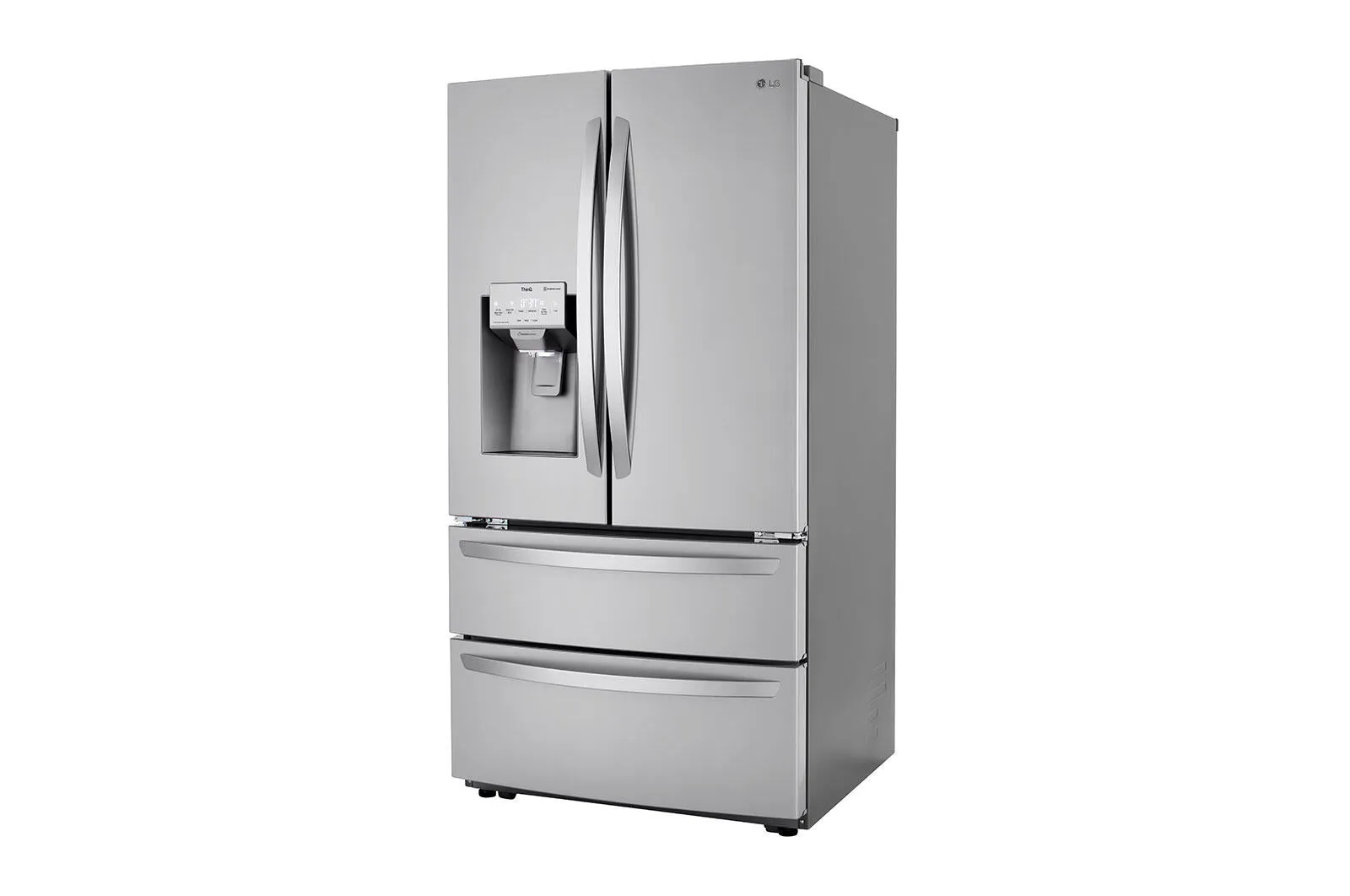 Lg LRMXC2206S 22 Cu Ft. Smart Counter Depth Double Freezer Refrigerator With Craft Ice&#8482;