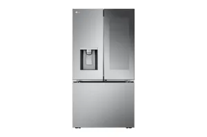 Lg LRYKC2606S 26 Cu. Ft. Smart Mirror Instaview Counter-Depth Max&#8482; French Door Refrigerator With Four Types Of Ice