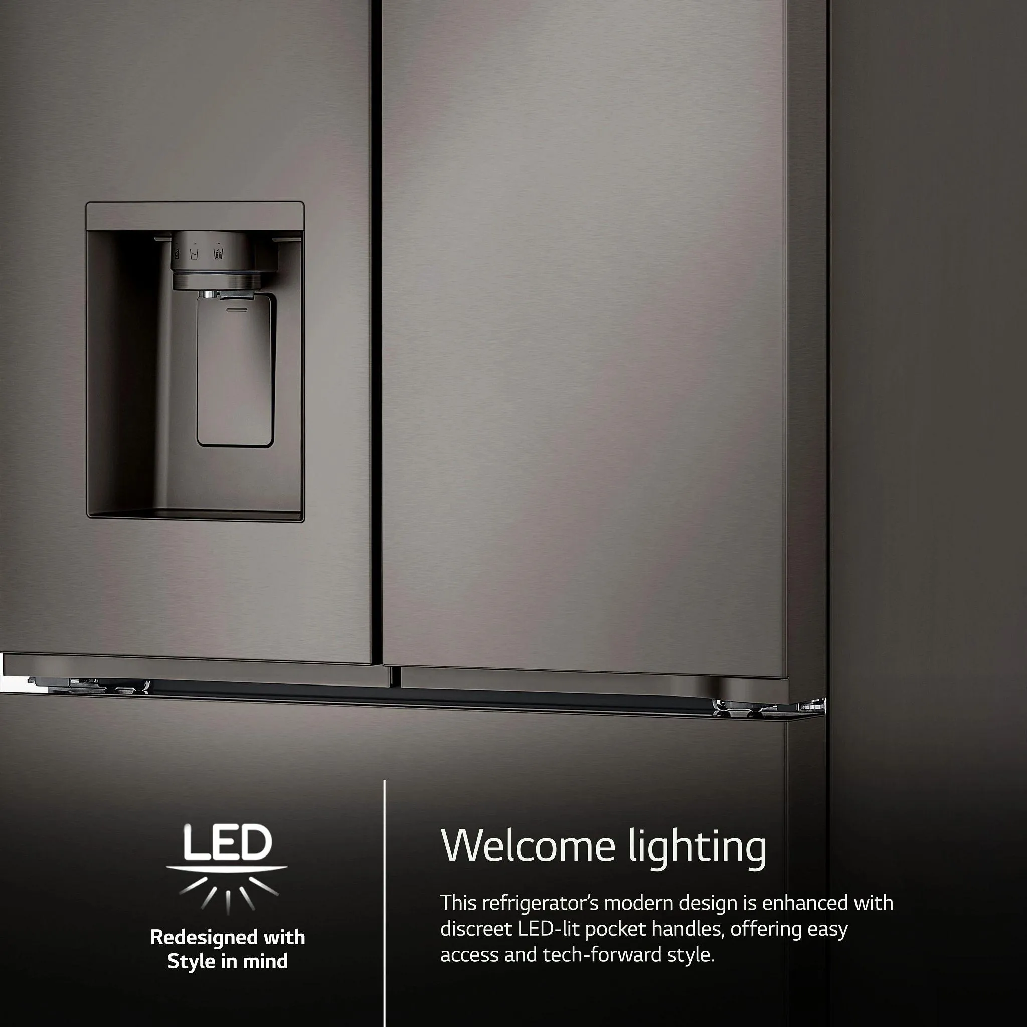 Lg LRYXS3106D 31 Cu. Ft. Smart Standard-Depth Max&#8482; French Door Refrigerator With Four Types Of Ice