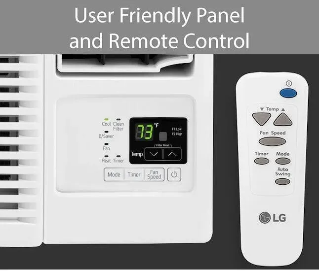 Lg LW2423HR 23.000 Btu Window Air Conditioner. Cooling & Heating