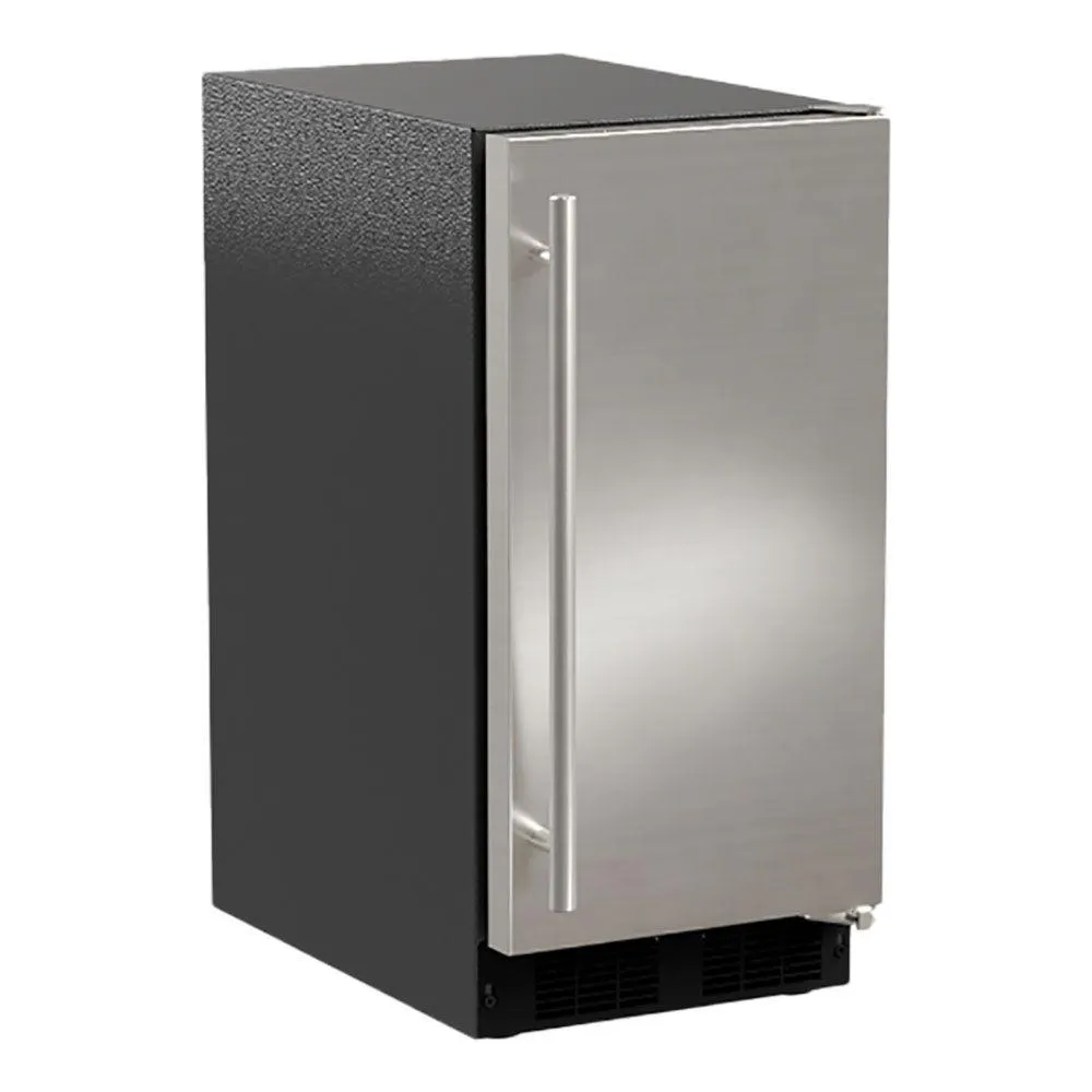 Marvel MACL215SS01B 15-In Low Profile Built-In Clear Ice Machine. Gravity Drain Application With Door Style - Stainless Steel