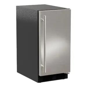 Marvel MACL215SS01B 15-In Low Profile Built-In Clear Ice Machine. Gravity Drain Application With Door Style - Stainless Steel
