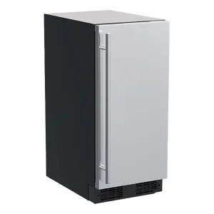 Marvel MLCP215SS01B 15-In Built-In Clear Ice Machine With Factory-Installed Pump With BrightshieldU2122 - No. Door Style - Stainless Steel