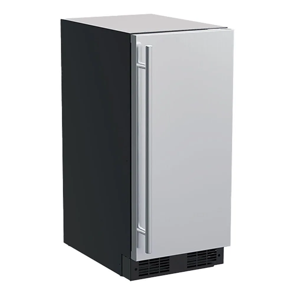 Marvel MLCP215SS01B 15-In Built-In Clear Ice Machine With Factory-Installed Pump With BrightshieldU2122 - No. Door Style - Stainless Steel