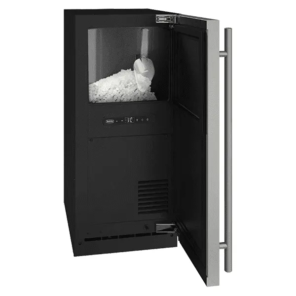 Marvel MLNP115SS01B 15-In Built-In Nugget Ice Machine With Door Style - Stainless Steel. Pump