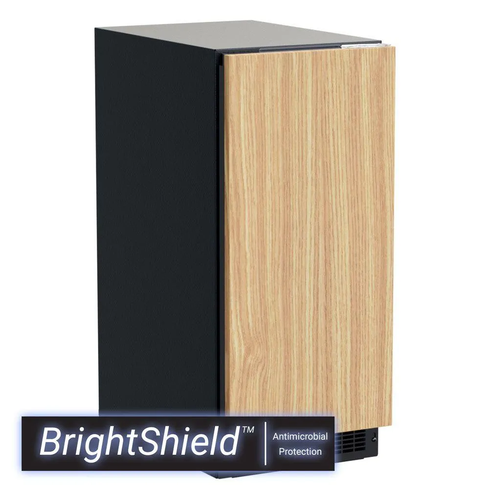 Marvel MPNP415IS81A 15 Inch Marvel Professional Nugget Ice Machine With Brightshield With Door Style - Panel Ready