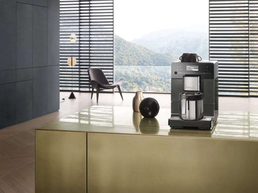 Miele CM5300 Black Cm 5300 - Countertop Coffee Machine With Onetouch For Two For The Ultimate Coffee Enjoyment.