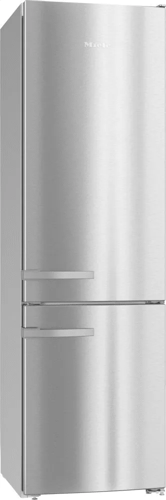Miele KFN13923DE Stainless Steel - Freestanding Fridge-Freezer With Convenient Interior Cabinet And Icemaker For Fresh Ice Cubes Any Time.