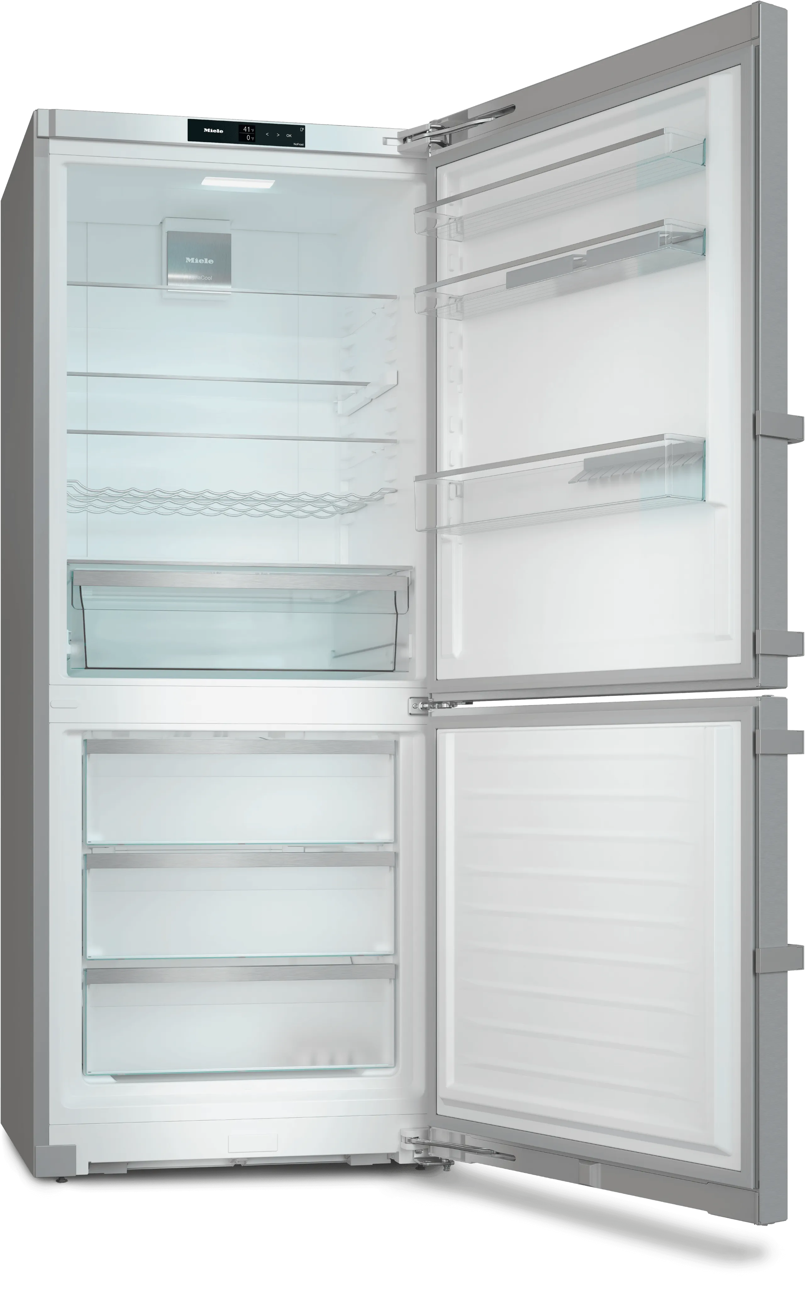 Miele KFN4776ED Kfn 4776 Ed - Freestanding Fridge-Freezer With Dailyfresh And Nofrost In 30'' Width For A Lot Of Storage Space.