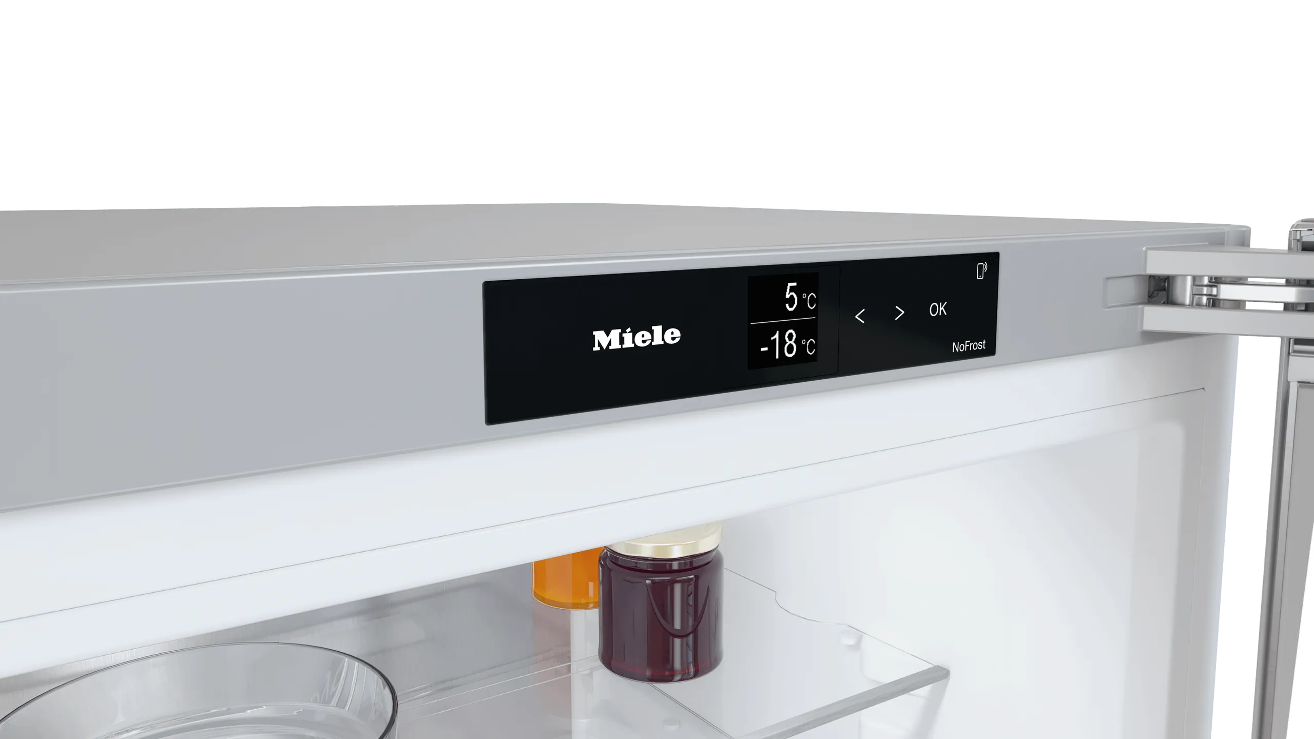 Miele KFN4776ED Kfn 4776 Ed - Freestanding Fridge-Freezer With Dailyfresh And Nofrost In 30'' Width For A Lot Of Storage Space.